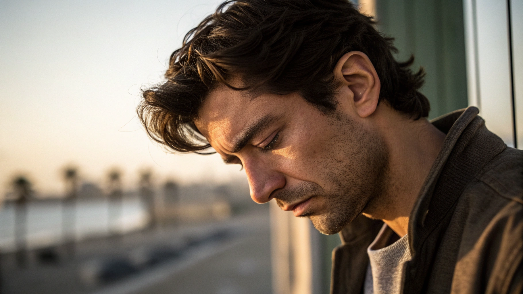 Homem ignorado em situação social desconfortável